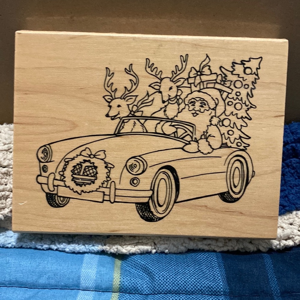 Santa stamp!!